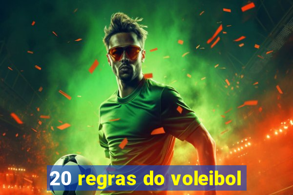 20 regras do voleibol